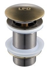 LPD BASMALI LAVABO SİFONU ANTİK