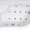 Shower Lima 90x160 Asimetrik Oturmalı Küvet
