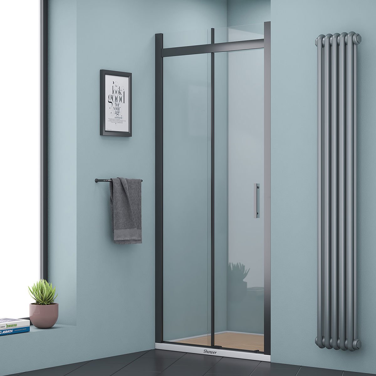 Shower Uranüs 160 cm İki Duvar Arası Duş Kabini