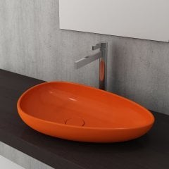 Bocchi | Etna Çanak Lavabo 58 cm Parlak Turuncu
