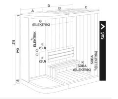 Shower Teodora Sauna + Kompakt