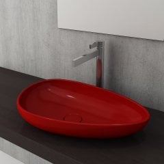 Bocchi | Etna Çanak Lavabo 58 cm Parlak Kırmızı