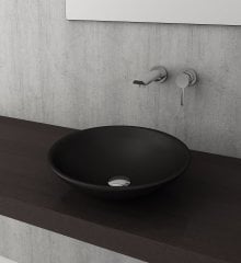 Bocchi | Venezia Çanak Lavabo 40 cm Mat Siyah