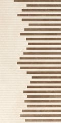 SERRA | 30*60 CREMA UNIQUE BEJ TAUPE ÇİZGİ DEKOR 2 ''Paket fiyatıdır.''