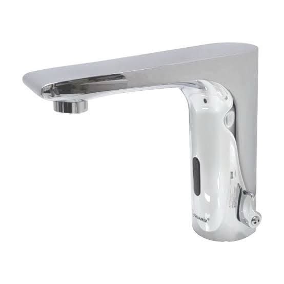 Aquamix Fotoselli Lavabo Bataryası (Pilli - Elektrikli ) Çift Su Girişli