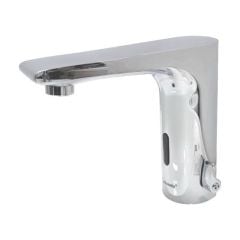 Aquamix Fotoselli Lavabo Bataryası (Pilli - Elektrikli ) Çift Su Girişli