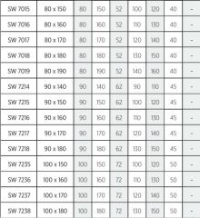 Shower Artmina 70x120 Dikdörtgen Küvet