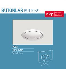 NKP | BEYAZ BUTON ELİPS 3/6 LT.