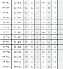 Shower Artmina 70x160 Dikdörtgen Küvet