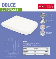 NKP | DOLCE YAVAŞ KAPANAN KAPAK