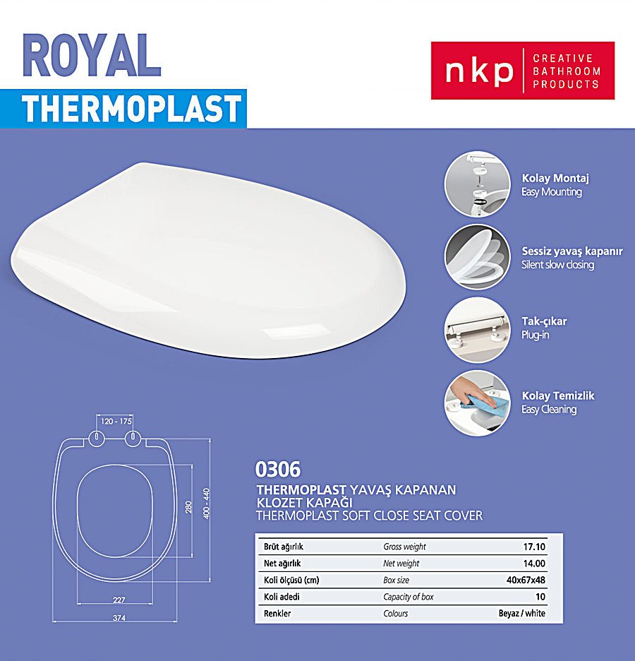 NKP | ROYAL YAVAŞ KAPANAN KAPAK