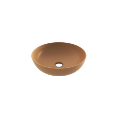 Bocchi Sottile Slim Line Yuvarlak 38 cm Lavabo Mat Kaşmir