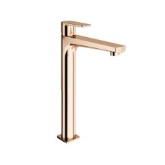 Kale Sempre Yüksek Lavabo Bataryası Rose Gold