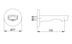 E.C.A. | ANKASTRE BANYO BATARYASI ÇIKIŞ UCU GRUBU