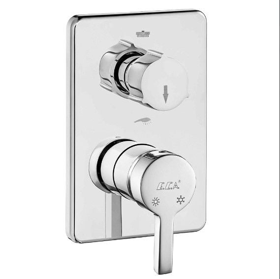 E.C.A. | MINA ANKASTRE BANYO/DUŞ BATARYASI SIVA ÜSTÜ GRUBU – 2 YOLLU