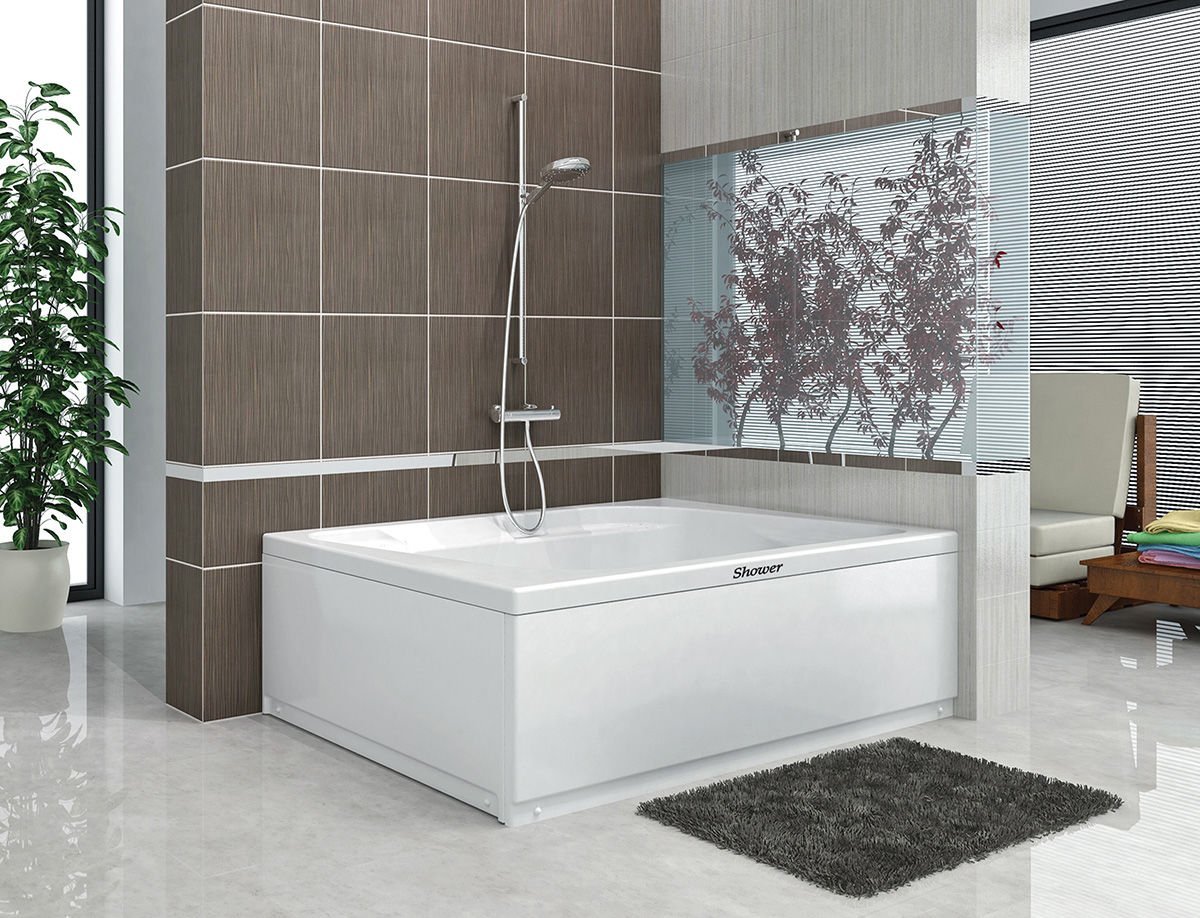 Shower Sea Girl  120x180 Özel Küvet