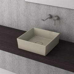 Bocchi | Vessel Çanak Lavabo 38*38 cm Mat Kaşmir