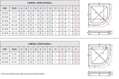 Shower 120x120 Oval Duş Teknesi (Panelli)