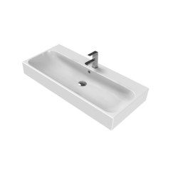 TURKUAZ | PİNTO ETAJERLİ LAVABO 100 CM