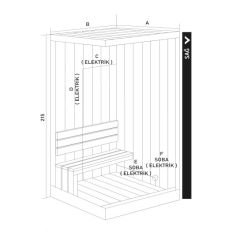 Shower Tween Ev Tipi Sauna