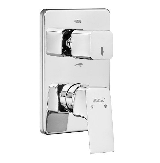 E.C.A. | TIERA ANKASTRE BANYO/DUŞ BATARYASI SIVA ÜSTÜ GRUBU – 2 YOLLU