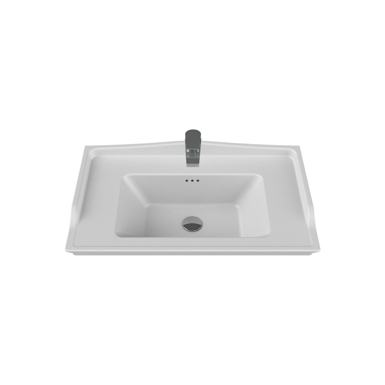 TURKUAZ | KAPADOKYA ETAJERLİ LAVABO 80 CM