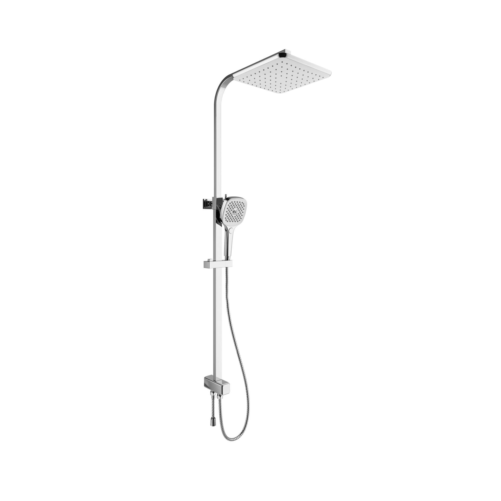 Kale Rain Square Kare Push Buton Duş Barı