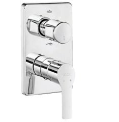 E.C.A. | LUNA ANKASTRE BANYO/DUŞ BATARYASI SIVA ÜSTÜ GRUBU - 2 YOLLU