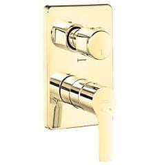 E.C.A. | LUNA ANKASTRE BANYO BATARYASI SIVA ÜSTÜ GRUBU - 3 YOLLU ALTIN GÖRÜNÜMLÜ