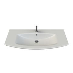 TURKUAZ | PLUS ETAJERLİ LAVABO 90 CM
