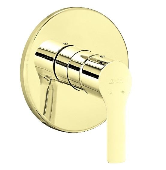 E.C.A. | LUNA ANKASTRE DUŞ BATARYASI SIVA ÜSTÜ GRUBU ALTIN GÖRÜNÜMLÜ