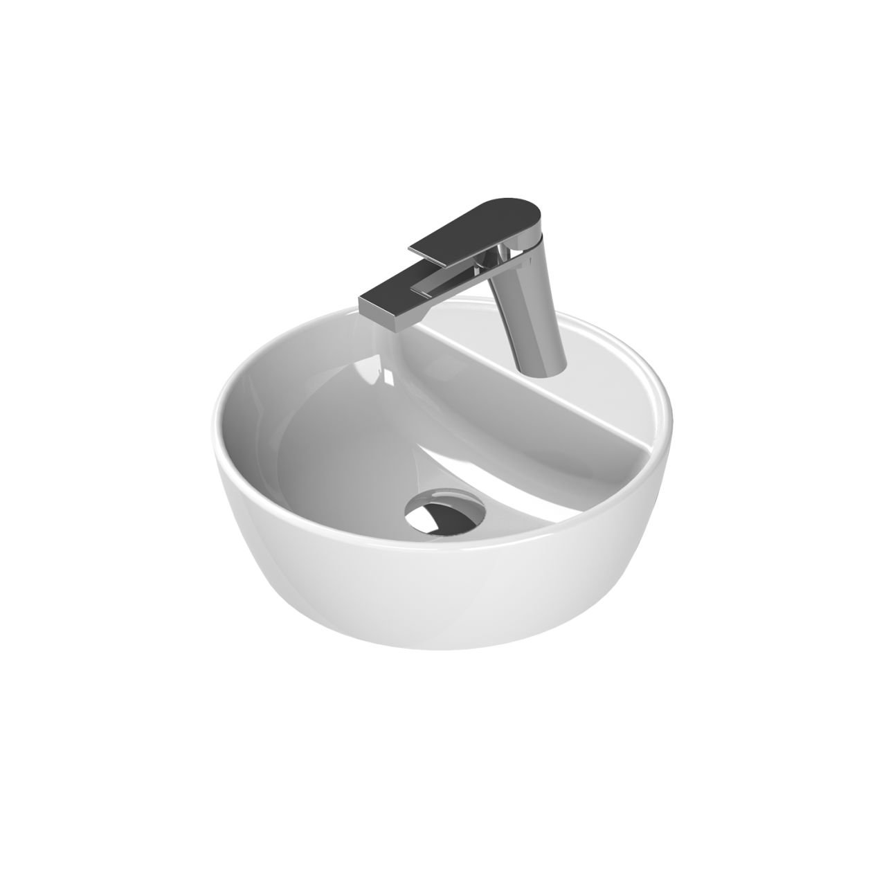 TURKUAZ | ONE TEZGAH ÜSTÜ LAVABO Ø42 CM