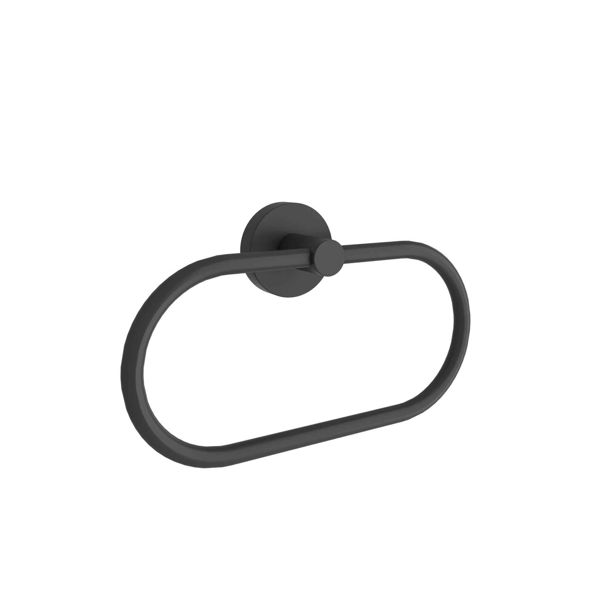 Kale D100 Halka Havluluk Mat Siyah