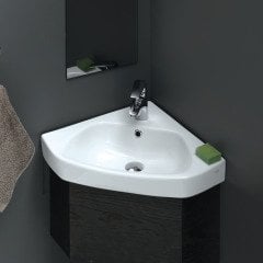 TURKUAZ | ARDA 46 CM KÖŞE LAVABO