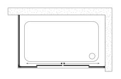 Shower Neptün 70x120 2 Sabit 2 Çalışır Yan Panelli Tekne Üzeri Kabin