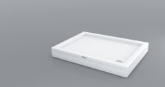 Shower 90x150 Beta Dikdörtgen Duş Teknesi (Panelli)