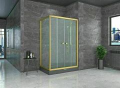 Shower Neptün 80x150 2 Sabit 2 Çalışır Yan Panelli Tekne Üzeri Kabin