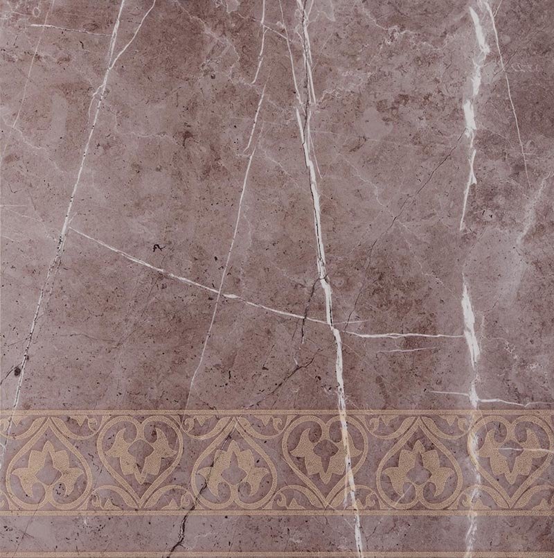 SERRA | 60*60 LUXOR KAHVE BORDÜR YER ''Paket fiyatıdır.''