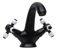 LPD Koç Siyah Kartal Lavabo Bataryası Taşlı