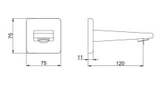 E.C.A. | DALIA ANKASTRE BANYO BATARYASI ÇIKIŞ UCU GRUBU
