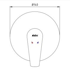 E.C.A. | NIOBE ANKASTRE DUŞ BATARYASI SIVA ÜSTÜ GRUBU