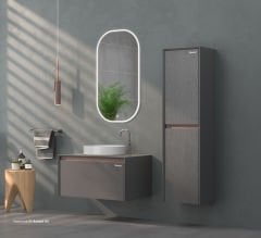Shower Line 80 cm Banyo Dolabı