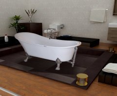 Shower Lioness Aslan Ayaklı Özel Küvet 72x175