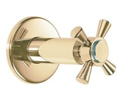 E.C.A. | QUADRILLE ANKASTRE ARA KESME VALFİ G 1/2” ALTIN GÖRÜNÜMLÜ