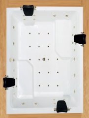 Shower Optimum 180x220 Özel Ahşap Platformlu Jakuzi