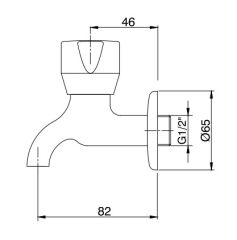 E.C.A. | PINAR KISA MUSLUK (SÜZGEÇLI)