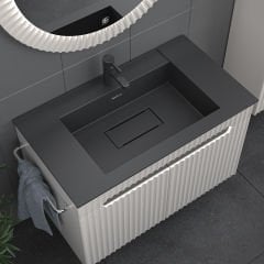 Shower Zara 80 cm Banyo Dolabı (Kapaklı) Boy Dolaplı - Aytaşı