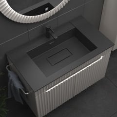 Shower Zara 80 cm Banyo Dolabı (Kapaklı) Boy Dolaplı - Aytaşı