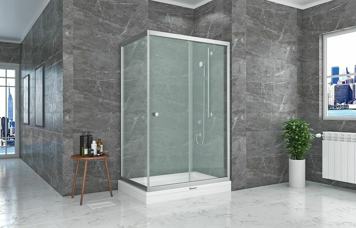 Shower Satürn 70x140 1 Sabit 1 Çalışır Yan Panelli Tekne Üzeri Kabin