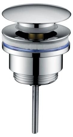 Kale Novatik Universal Lavabo Süzgeci Yuvarlak Krom